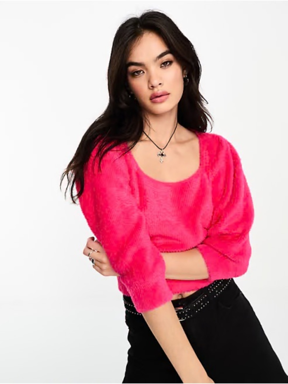 Free people Moonbean fluffy sweater